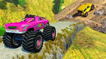 Mountain Car Game:Offroad Game ảnh chụp màn hình 1