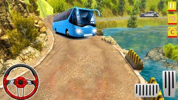 OffRoad Uphill Euro Tourist Bus Driving Simulator Affiche