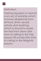 Fasting in Islam screenshot 3