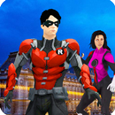 Super Power Hero: Jeu de Guerriers Robots Volants APK