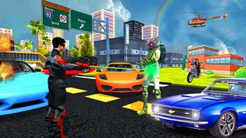 Super Power Hero: Flying Robots Warriors Game. পোস্টার