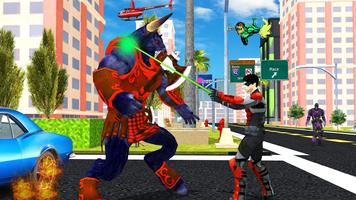 Super Power Hero: Flying Robots Warriors Game. screenshot 1