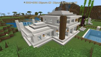 برنامه‌نما house for minecraft pe عکس از صفحه