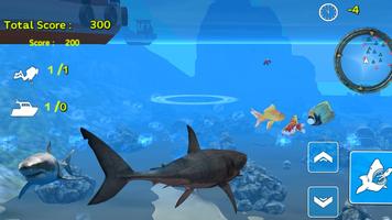 Deadly Shark Simulator : Blue whale  hunting Game 截圖 1