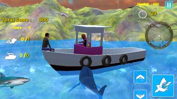 Deadly Shark Simulator : Blue whale  hunting Game 截圖 2