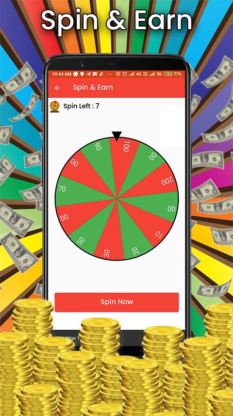 Spin And Earn Money Spin And Earn Money
