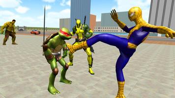 Turtle Hero Ninja 3D-Superhero Fighting Games 2019 screenshot 1