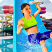 مغامرة الشريحة المائية: Rush Water Park Games 2019
