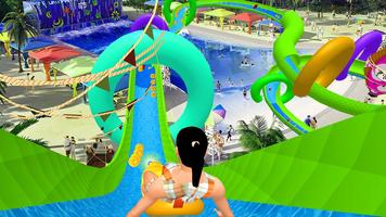 Water Slide Adventure: Jeux du parc aquatique Affiche