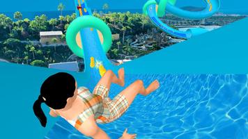 Trò chơi trượt nước: Trò chơi Rush Water Park 2019 ảnh chụp màn hình 1