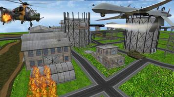 Air Drone Attack Simulator: Drone War Poster