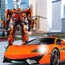 Robot Car Transformer: Superheld-Roboterspiel APK