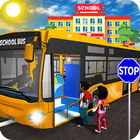 城市校车驾驶模拟：儿童趣味游戏 圖標