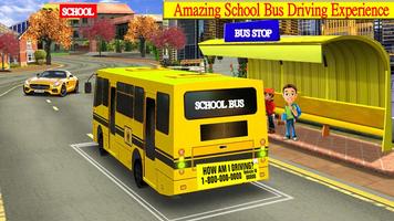 City School Bus Drive Sim captura de pantalla 2