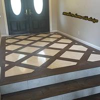 modern home tile design poster