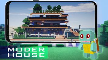 Modern House Map Minecraft imagem de tela 1