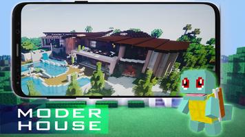 Modern House Map Minecraft скриншот 2