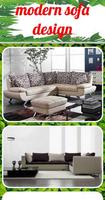 Modern sofa design poster
