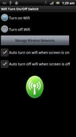 Auto Wifi On Off Switch Trial Affiche