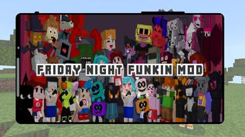 Mod Friday Night Funkin MCPE poster