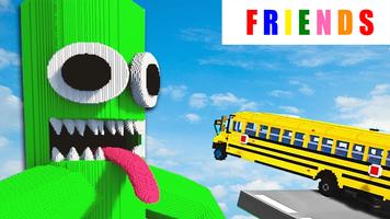 Teardown Rainbow Friends Mod पोस्टर