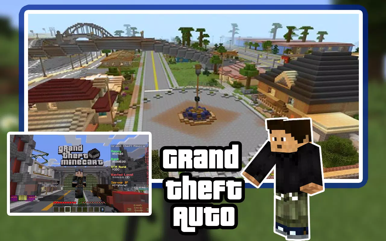 Mod Craft Theft Auto for GTA Minecraft 2021 APK pour Android Télécharger