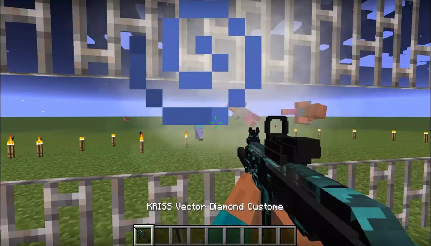 Minecraft Diamond Shotgun