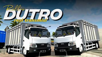 Truck Hino Dutro Pasiran Mod Cartaz