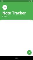 Note Tracker Affiche