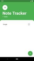 Note Tracker capture d'écran 2