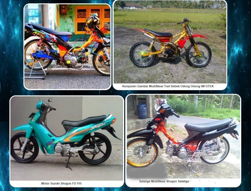 Modifikasi Shogun 110 Drag