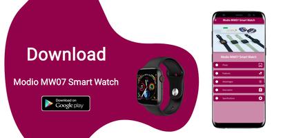 Modio MW07 Smart Watch Guide 포스터