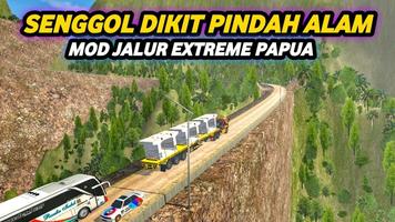Mod Bussid Jalan Berlumpur ảnh chụp màn hình 1