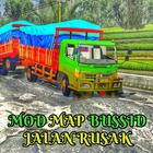 Mod peta Bussid Jalan Rusak आइकन