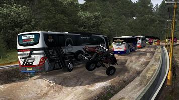 Mod peta Bussid Jalan Rusak ภาพหน้าจอ 2