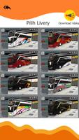 Livery Bussid Mod JB3 Garuda Mas imagem de tela 2