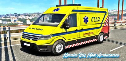 Kerala Bus Mod Ambulance الملصق