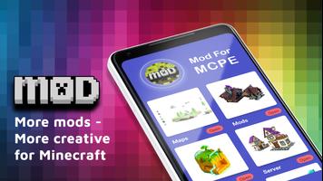 Mods For MCPE, Maps For Minecraft PE Free Plakat