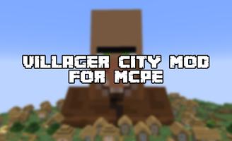 Village City mods mcpe Plakat