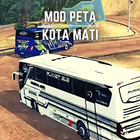 Mod Peta Kota Mati Bussid أيقونة