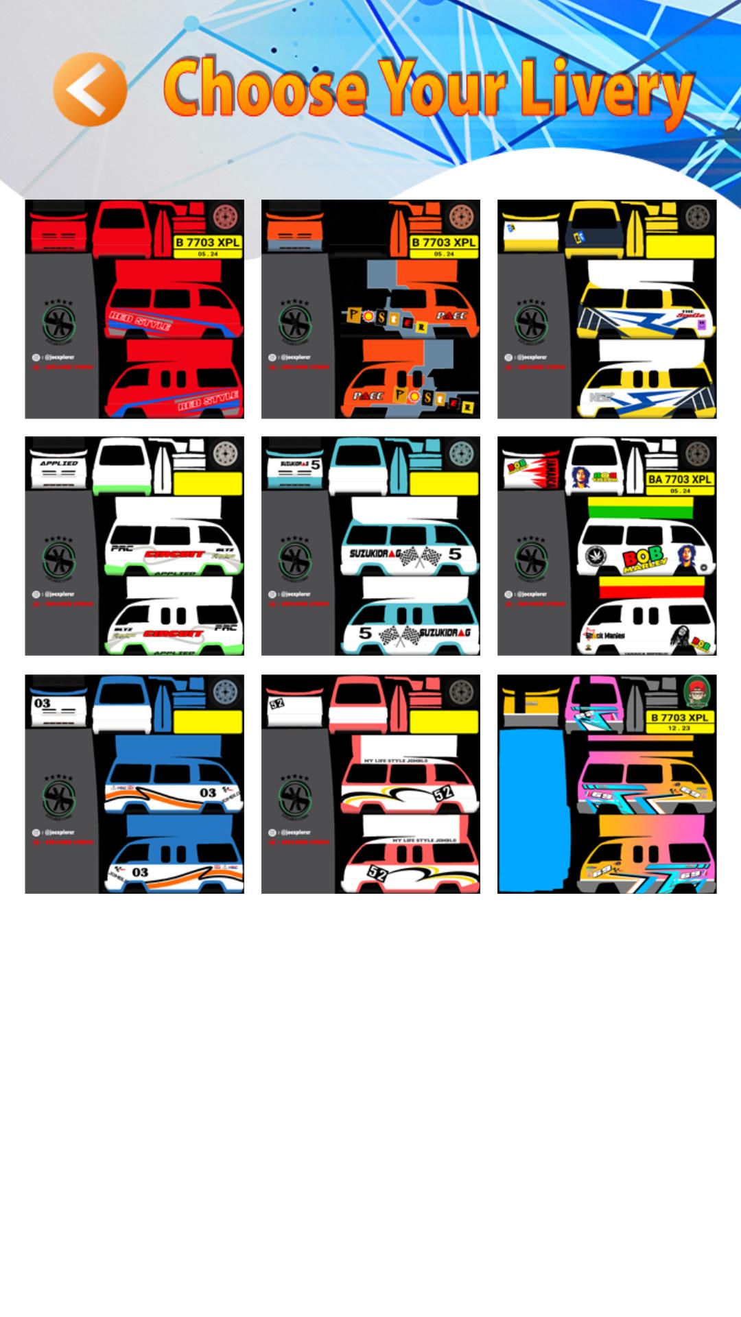 Livery Angkot BUSSID for Android - APK Download