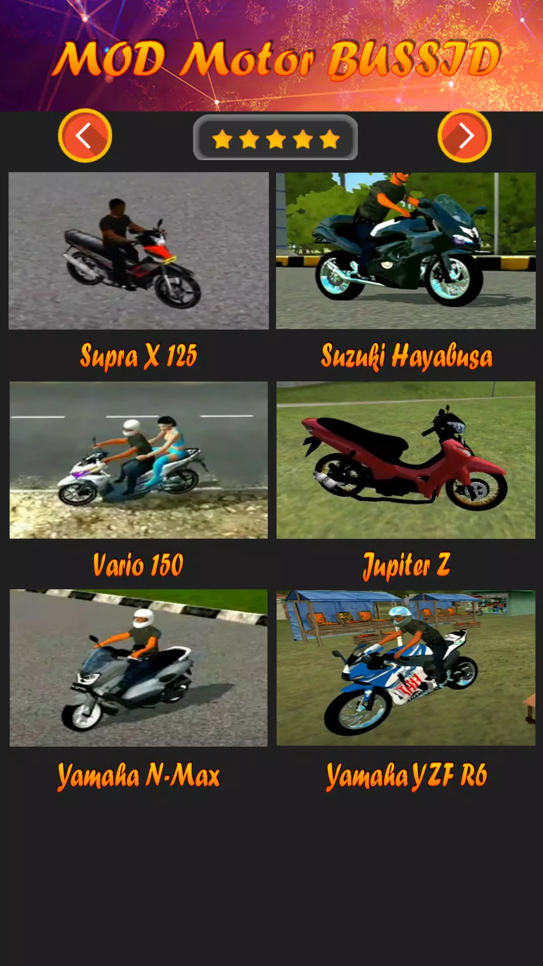 53 Yamaha Yzf-r6 Bike Mod For Bus Simulator Indonesia  Free