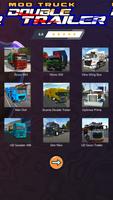 Mod Truck Double Trailer скриншот 1