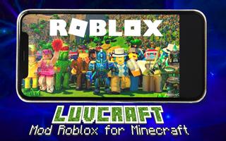 برنامه‌نما Mod Roblox for Minecraft 2021 عکس از صفحه