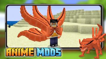 Mod Anime Naruto Minecraft Affiche