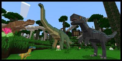 Jurassic Mod For Minecraft PE स्क्रीनशॉट 1