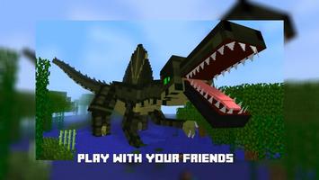 Jurassic Craft Mod 2020 постер