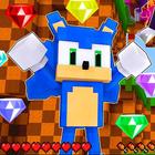 Skins Sonic for Minecraft Maps icône