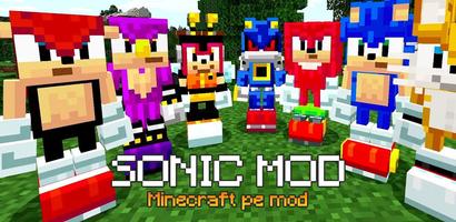 Skins Sonic for Minecraft Maps capture d'écran 1