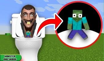 Skibidi WC Mod Minecraft Cartaz